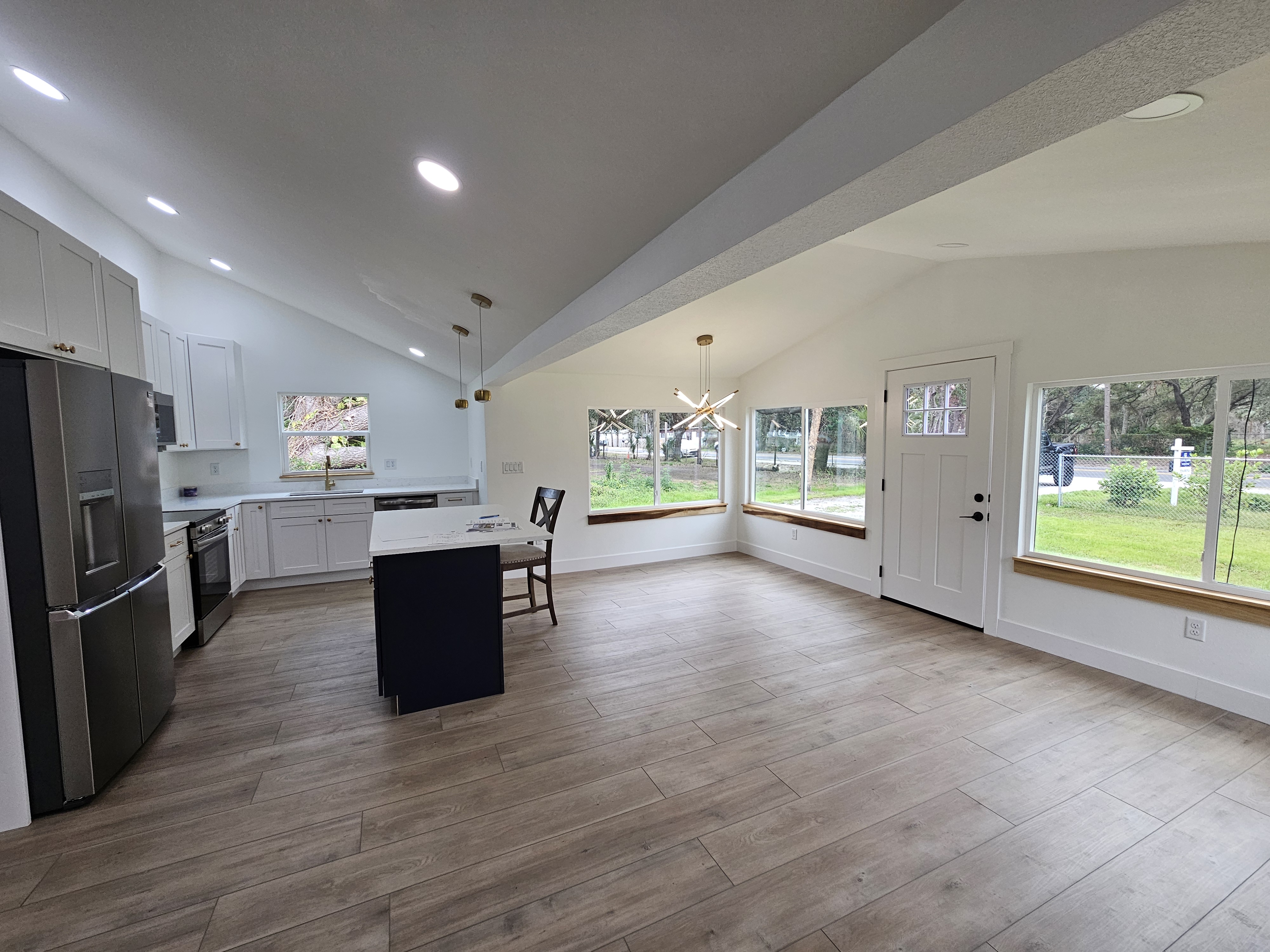 Full home renovation open kitchen living area Florida - Graham Group GGC